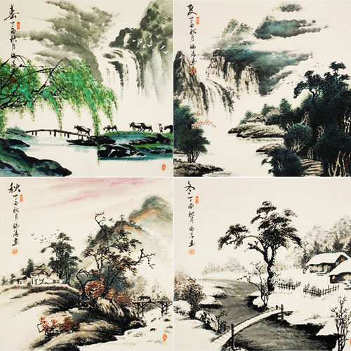 �����ﶬ ɽˮ���� ɽˮ�� ����