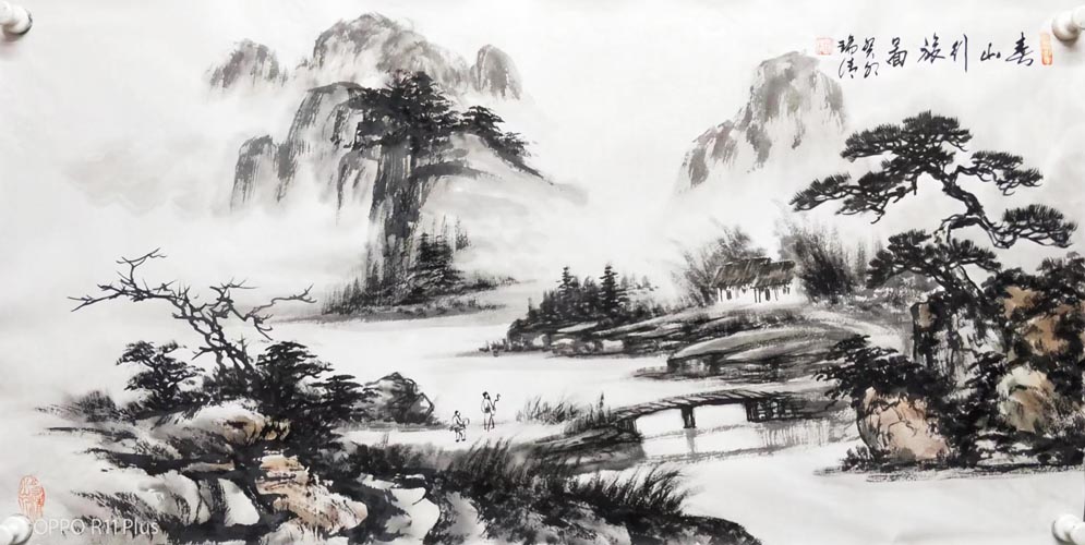 ��ɽ���ÈD �M��ɽˮ�L��������Ʒ ��î���宋