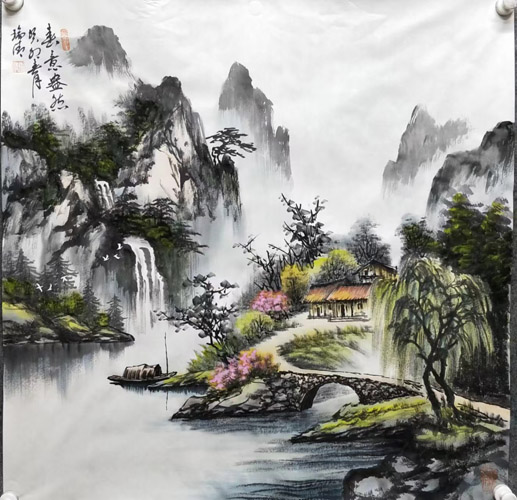 ���ⰻȻ ��Ʒɽˮ�L(f��ng)����(hu��)���� ��î�������宋(hu��)